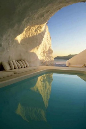Piscina Natural -Santorini, Grecia